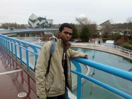 Dans le parc du futuroscope