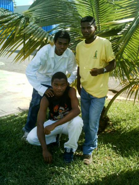 Moi, Dji-ka et Ankitsa pendant les vacances