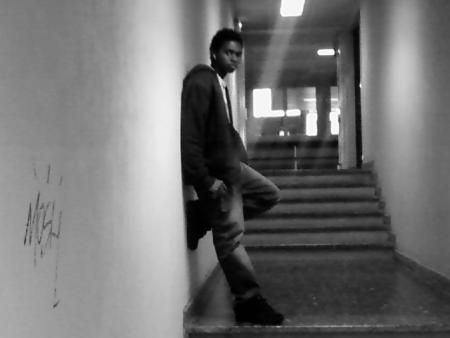 Dans le couloir de la fac