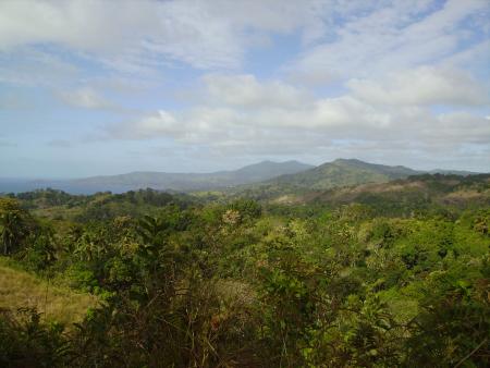 Hauteur de Kaw�ni vers M'tsap�r�