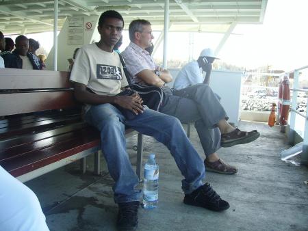 C'est moi dans la barge