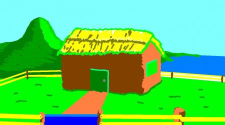 Banga avec vu magnifiq sur le Mont Choungui